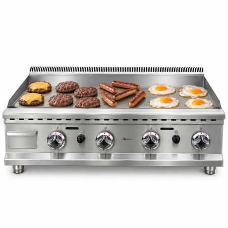 Commercial Countertop Gas Griddle 100x40 cm Worldmai