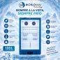 Professional Glass Door Display Fridge 133 L WORLDMAI New Ex-Display