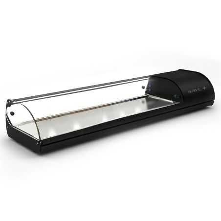 Vitrina de tapes professional 6 GN 1/3 amb il·luminació LED seminova