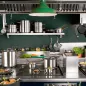 Wok professional d’acer al carboni de 30 cm