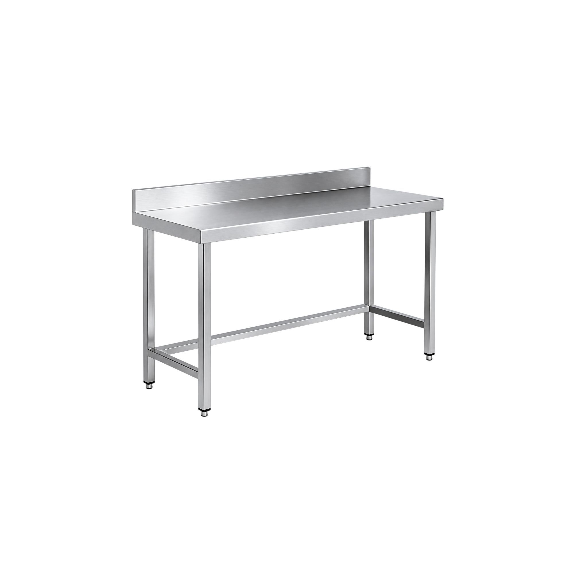 Professional Wall Work Table 1200x600 mm with Upstand