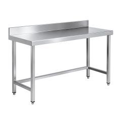Table murale professionnelle 1200x700 mm avec dosseret