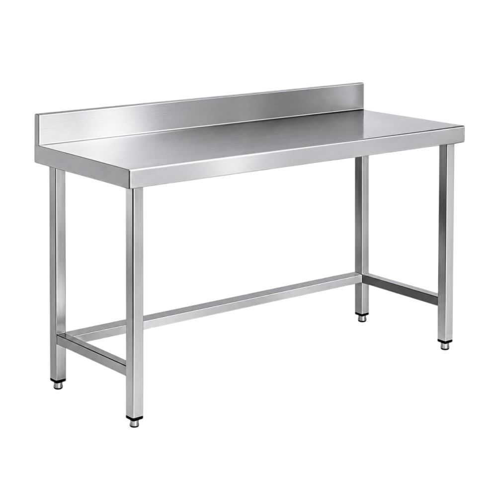 Professional Wall Work Table 1200x700 mm with Upstand Ex-Display Professional Wall Work Table 1200x700 mm with Upstand Ex-Display