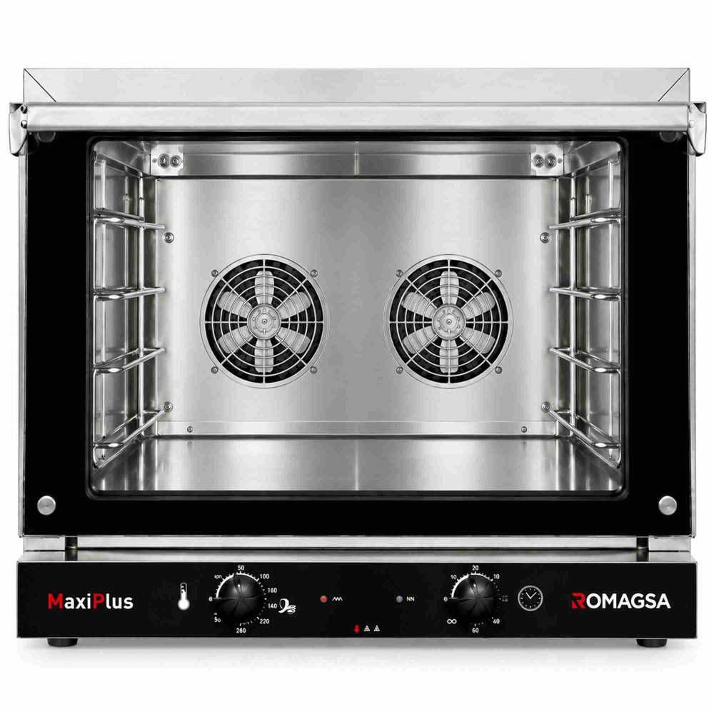 Fours à convection professionnels MaxiPlus avec 4 plaques GN 1/1 inox Fours à convection professionnels MaxiPlus avec 4 plaques GN 1/1 inox