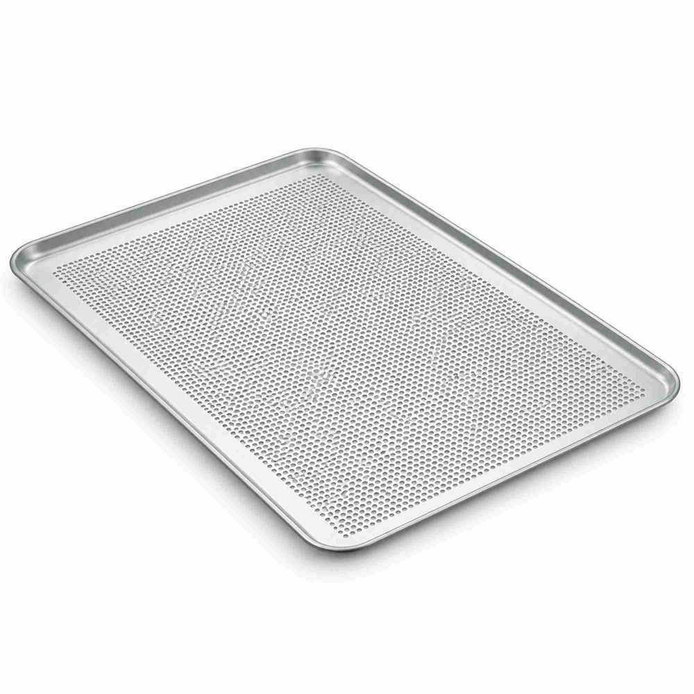 Perforated aluminium baking tray 440 × 315 mm Perforated aluminium baking tray 440 × 315 mm