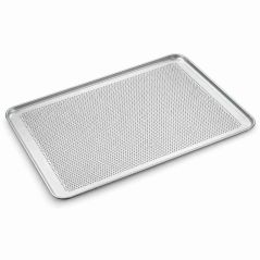Bandeja perforada de aluminio 440 × 315 mm para panadería