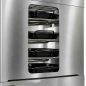Horno tostador eléctrico profesional en inox de 4 pisos para pizza Worldmai