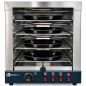 Forn torrador elèctric professional en inox de 4 pisos per a pizza Worldmai