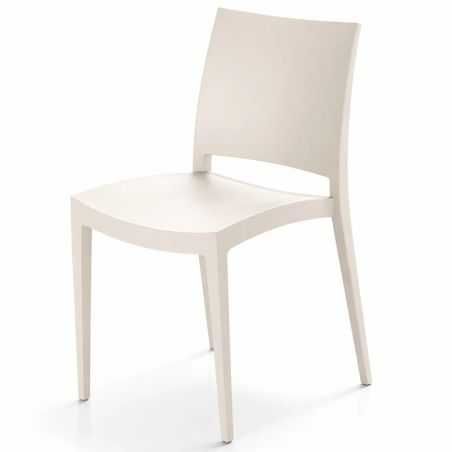 Pack de 2 cadires BOB color lli per a interior i exterior d’hostaleria