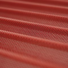 Pack of 4 fluted silicone-coated perforated aluminium baking trays 60x40 cm (€45/unit) for bakery ovens Worldmai