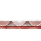 Pack de 4 safates acanalades perforades siliconades d'alumini 60x40 cm (45€/u.) per a forns de fleca Worldmai