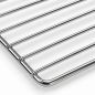 Lot de 4 grilles chromées 48x34 cm (16 €/u.) pour fours de boulangerie et de pâtisserie Worldmai