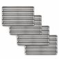 Lot de 4 plaques ondulées en aluminium 60x40 cm à 5 gouttières (24 €/u.) pour fours industriels Worldmai Lot de 4 plaques ondulées en aluminium 60x40 cm à 5 gouttières (24 €/u.) pour fours industriels Worldmai