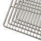 Lot de 4 grilles en acier inoxydable 60x40 cm (21 €/u.) pour fours de boulangerie Worldmai