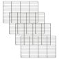 Lot de 4 grilles chromées 60x40 cm (20 €/u.) pour fours industriels de pâtisserie Worldmai Lot de 4 grilles chromées 60x40 cm (20 €/u.) pour fours industriels de pâtisserie Worldmai