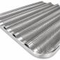 Lot de 4 plaques ondulées en aluminium 60x40 cm à 5 gouttières (24 €/u.) pour fours industriels Worldmai Lot de 4 plaques ondulées en aluminium 60x40 cm à 5 gouttières (24 €/u.) pour fours industriels Worldmai