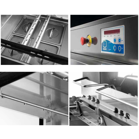 lave-vaisselle industriels Tunnel KROMO RK1640E