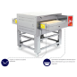 Horno pizzas TUNNEL Gas