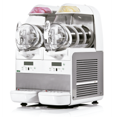 Máquina helados soft y productos cremosos, Nueva de exposición