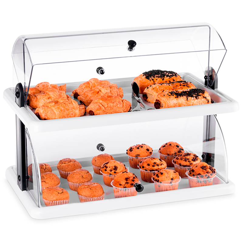 Vitrina doble plàstic