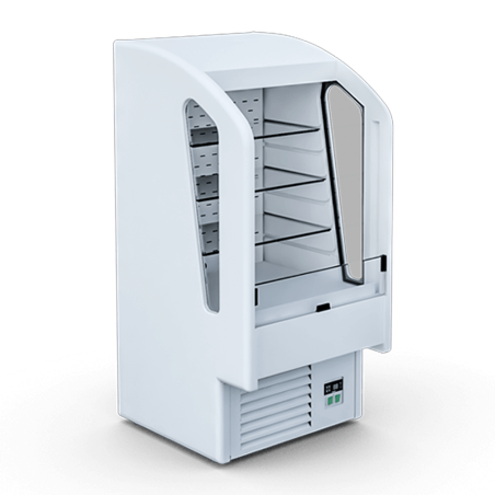 Exhibiting wall cabinet