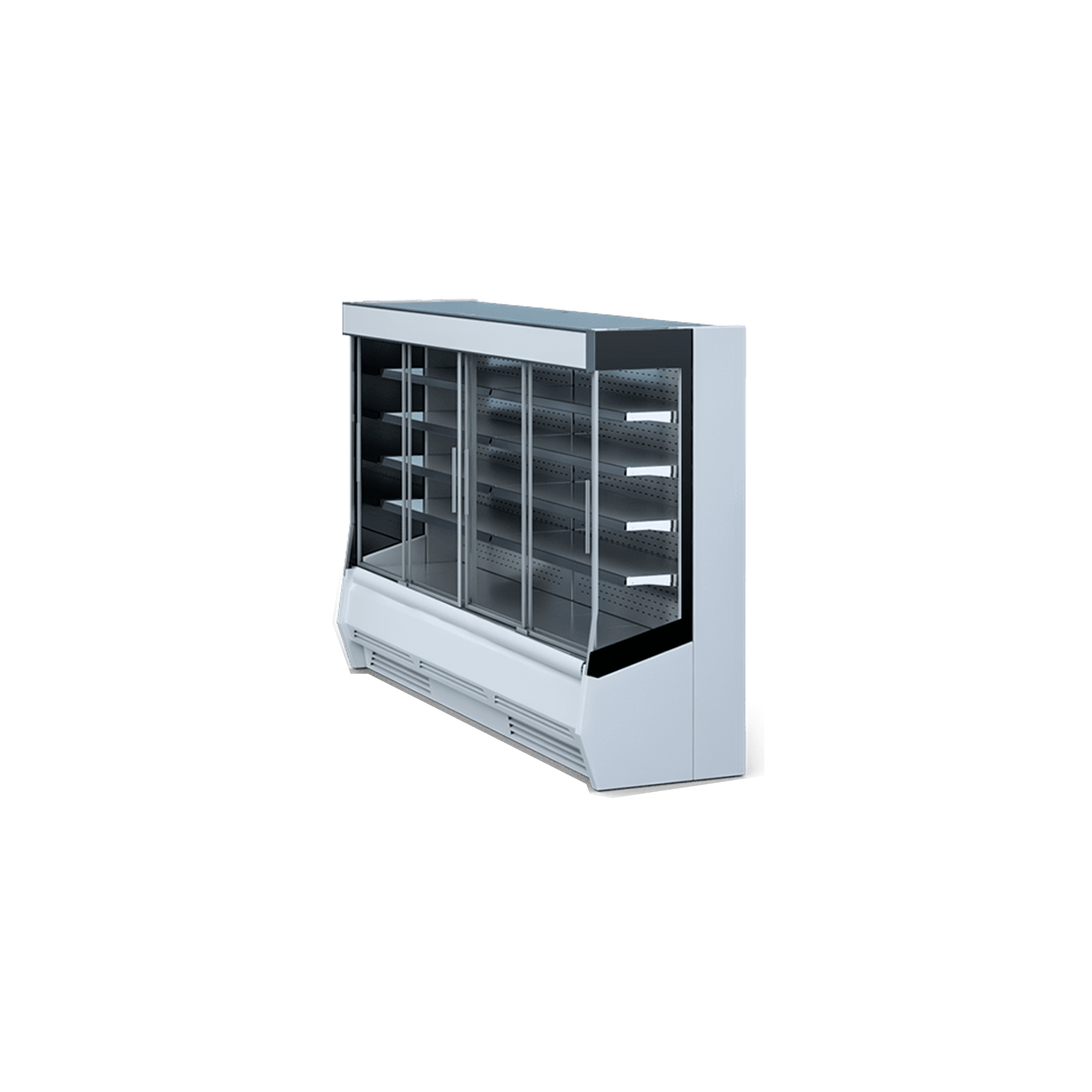Refrigerated wall cabinets