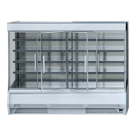 Vitrines murals refrigerades amb portes