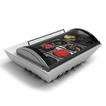 Vitrina Refrigerada Topping box