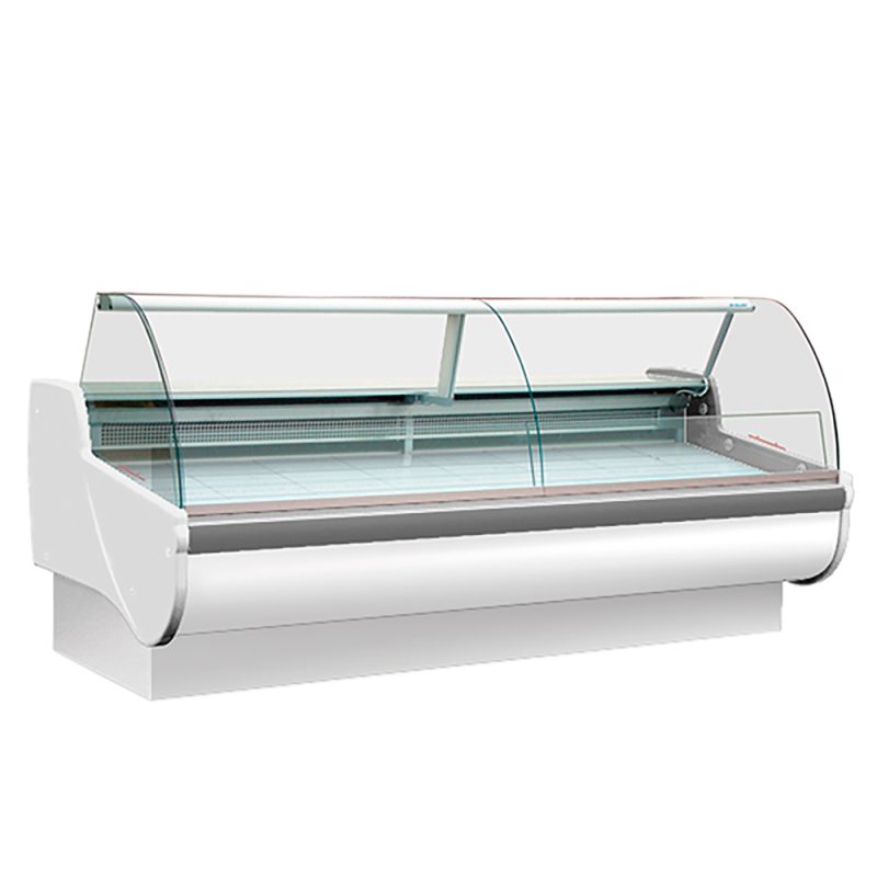 Vitrina refrigerada L curva