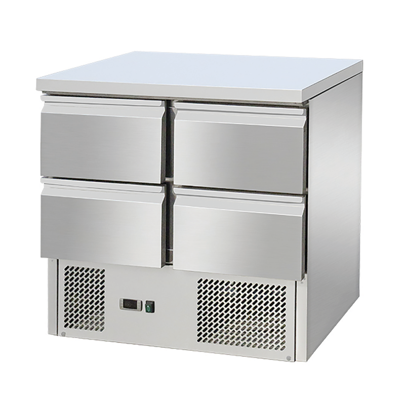 Taula freda amb calaixos