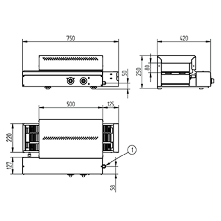 Torradora elèctrica de cinta