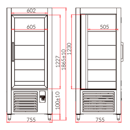 Refrigerated display cabinet STR