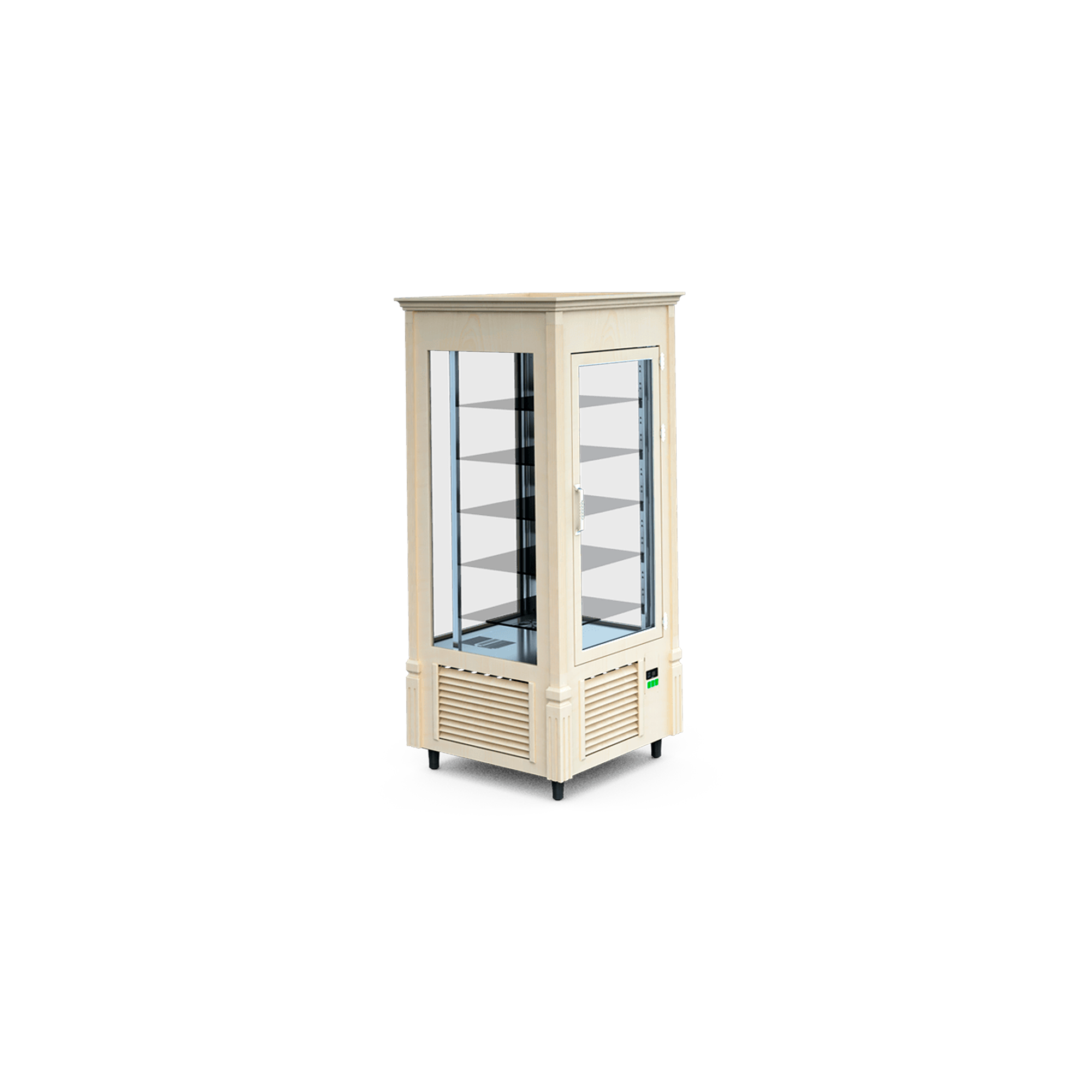 Vitrina expositora refrigerada retro