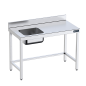 Wall-mounted tables with sink and reinforcement frame 600 Wall-mounted tables with sink and reinforcement frame 600
