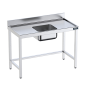Wall-mounted tables with sink and reinforcement frame 600 Wall-mounted tables with sink and reinforcement frame 600