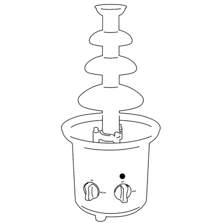 Fuentes Fondue chocolate