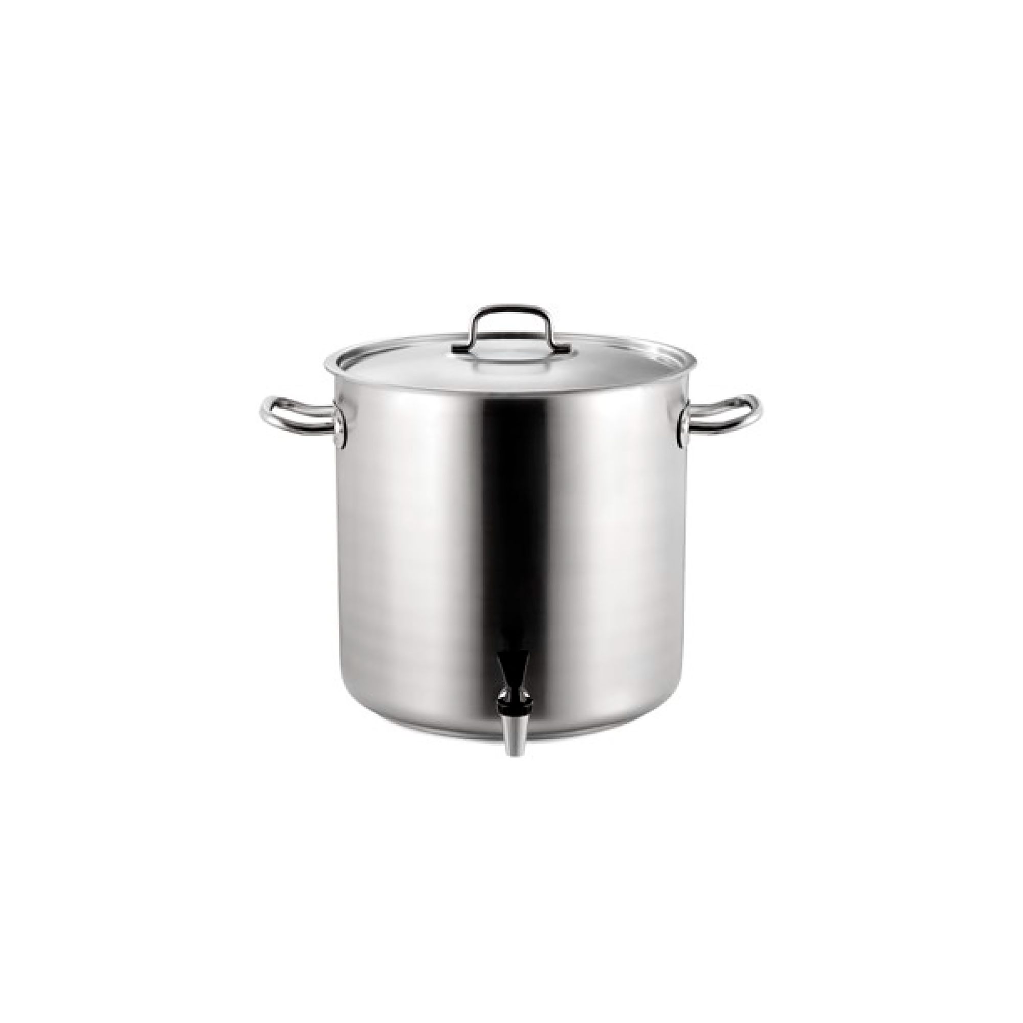 Ollas con grifo y tapa inox