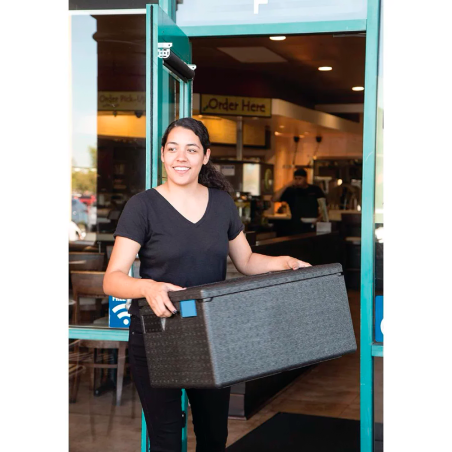 Contenedor carga superior Cambro transporte de alimentos aislado de 46 litros