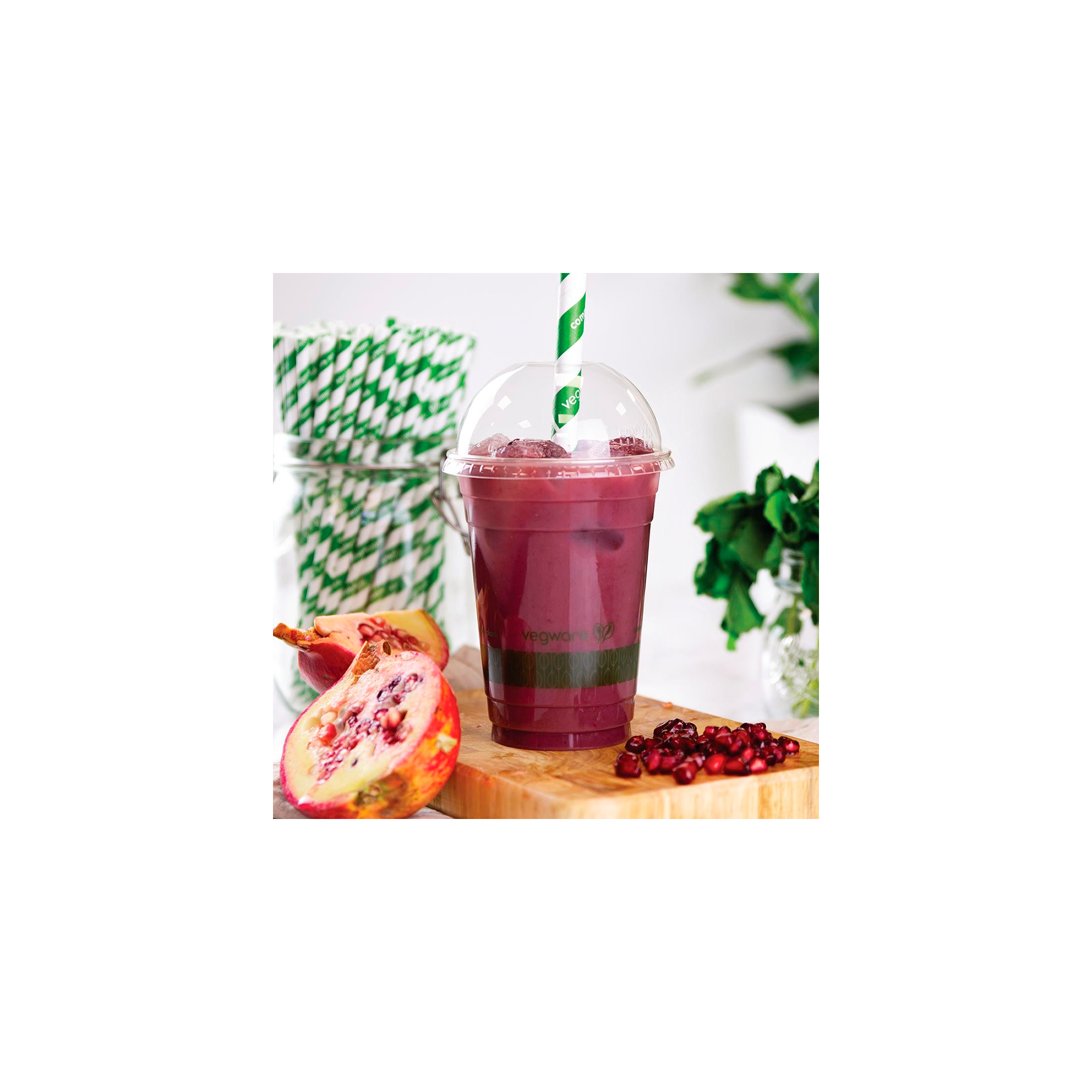 Gobelets en PLA compostables pour boissons froides Vegware