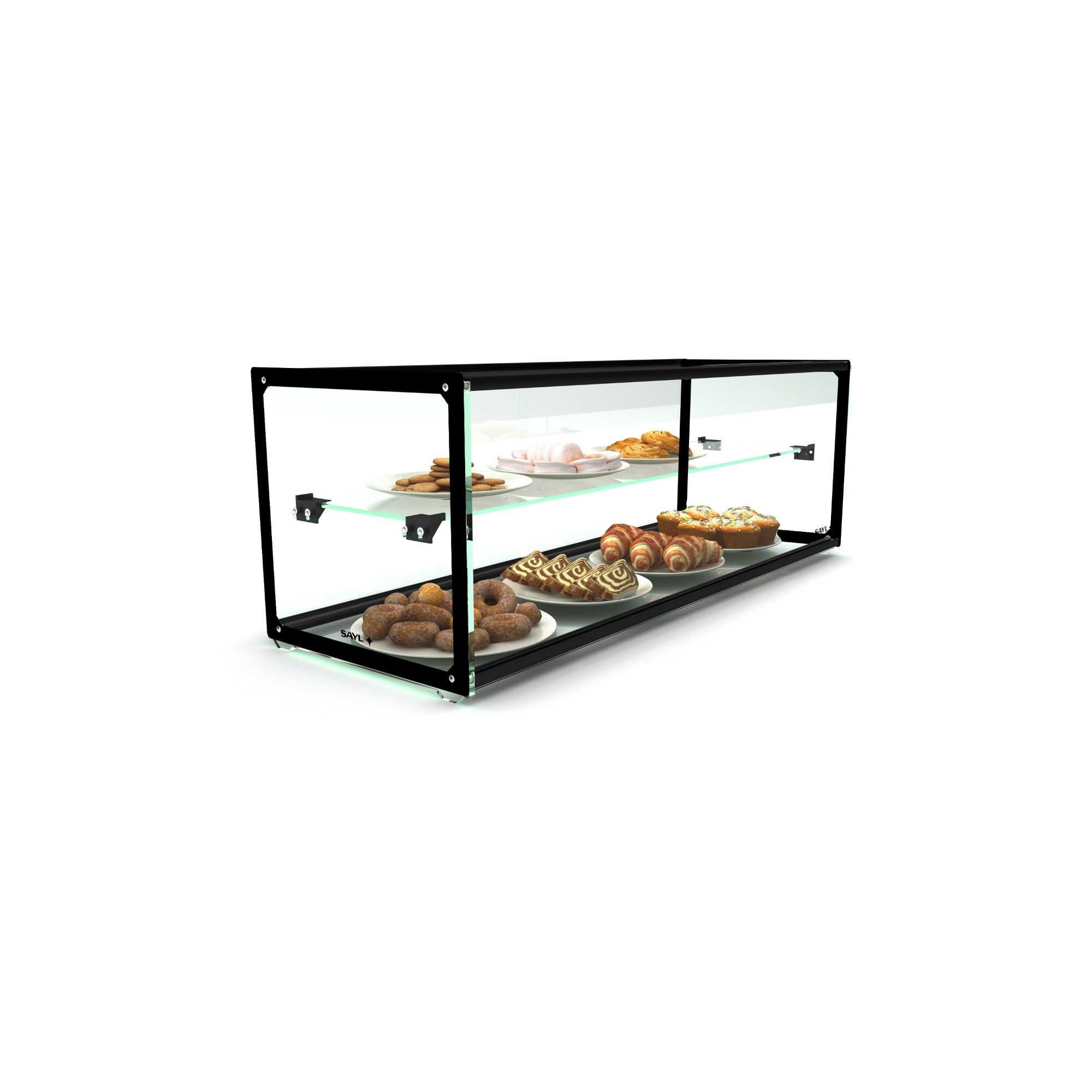 Expositors SAYL Recte Line amb prestatge