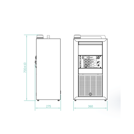 Stérilisateur et désinfectant professionnel STERYLIS VS-100