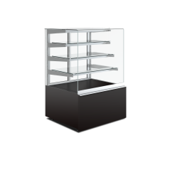 vitrine chaude de pâtisserie 3P