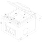 Machine sous vide série 340 modèle VAKSIC-10 E