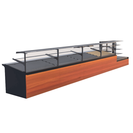 Hot Display Case Pastella