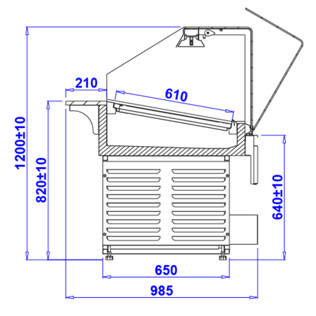 Vitrine Pastella Chaude