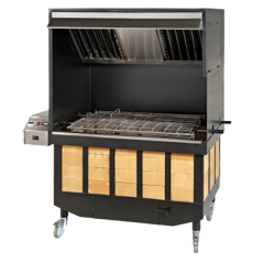 Barbecue automatique avec désenfumage