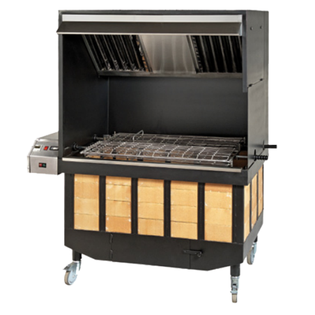 Barbecue automatique avec désenfumage