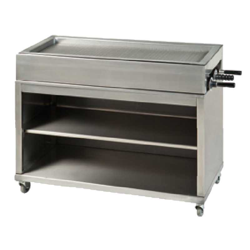 Bandeja troceadora de acero inoxidable