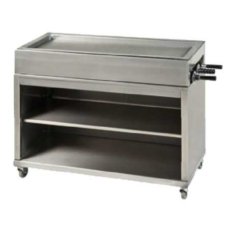 Plateau à hacher en acier inoxydable