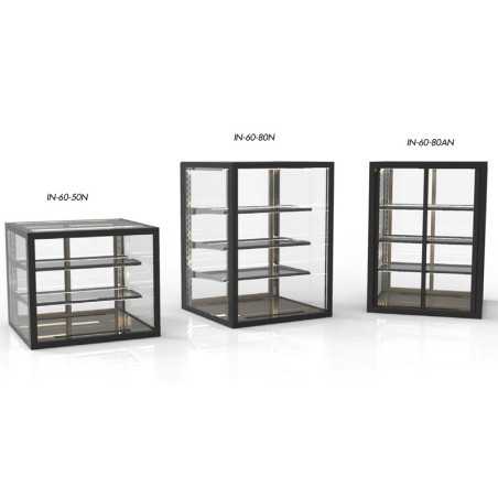 Vitrine neutre intégrée compacte